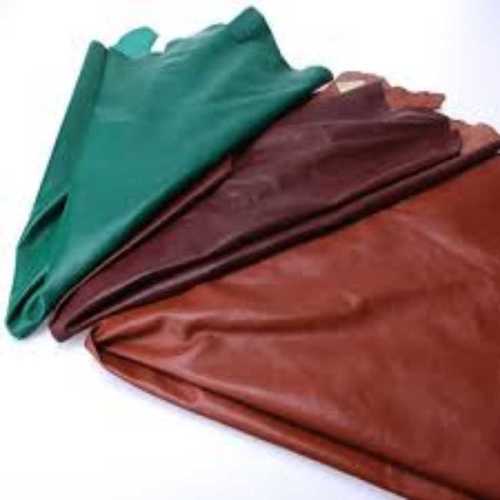 Goat Finished Leather Available in All Color for Garment, Handbag, Luggage and Shoes