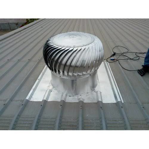 Sheet Metal Heavy Duty Turbo Ventilators For Industrial Use With Electric Power Sources