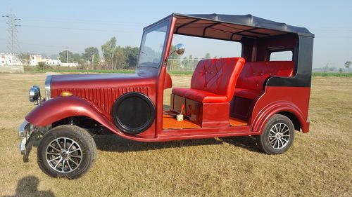 Low Maintenance Four Wheel Type Battery Operated Six Seater Type Jeep