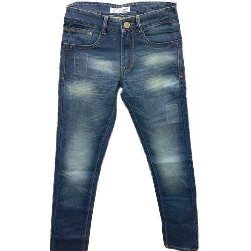 Mens Blue Denim Jeans 42 Inches Length And 28 To 36 Waist