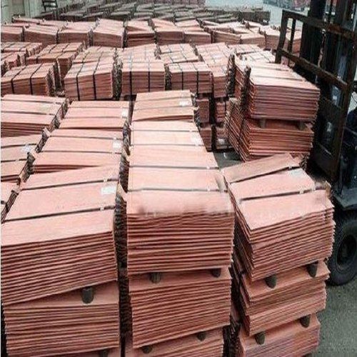 Reactangle Shape, 99.99% Pure Copper Cathodes Plates