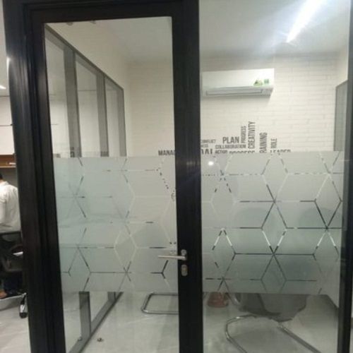 Square Shape Aluminium Door Partition Panels For Office