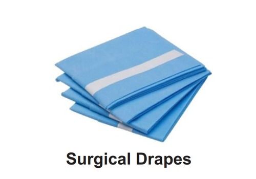 Surgical Drapes - Plastic Packets, EO Sterile, 15-30 Cm Size, Plain Sky-Blue