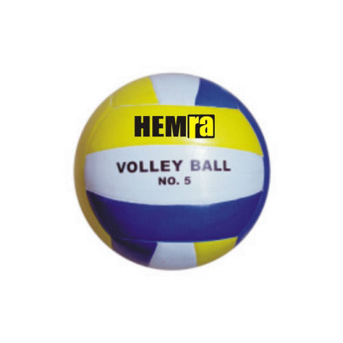 Synthetic Pu Volleyball With Round Shape And 2 Layer (1 Polyester 1 Cotton Lining) Age Group: Adults