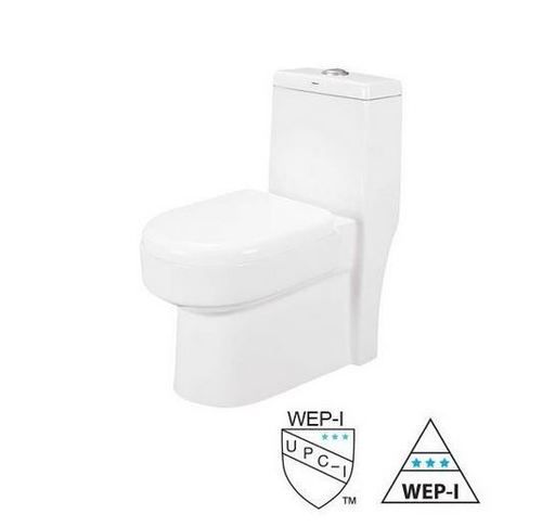White Color, Glossy, Ceramic, Floor Mounted, Sanitary Toilet Seats