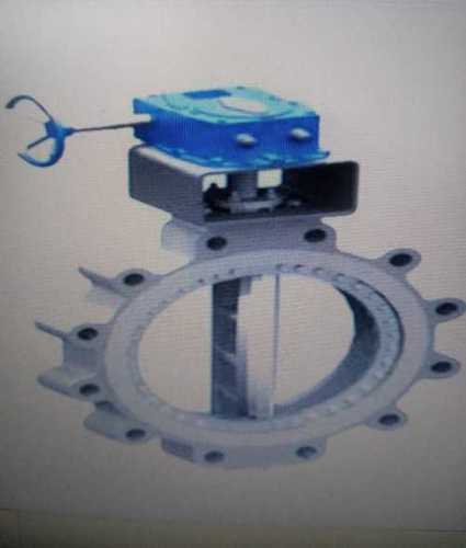 Blow Out Proof Cast Iron Lug Type Butterfly Valve For Gas And Oil Fitting Power Source: Manual