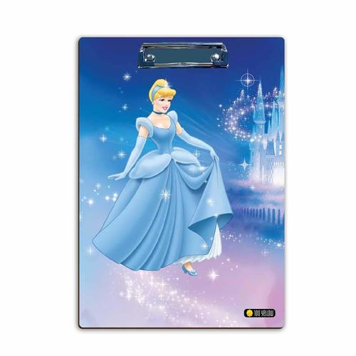 Cinderella Themed 12cm Rectangular Wooden Exam Pad With Laminated With A Wipe Clean Surface