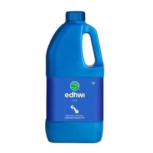 Edhwi Lite 100% Pure and Natural Coconut Oil 2 Litre