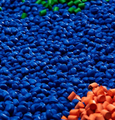 Blue Color Thermoplastic Elastomer Granules 25 Kg For Making Plastic Products Grade: High