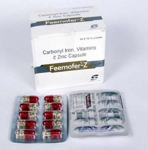 Carbonyl Iron, Vitamins C Zinc Capsules