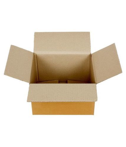 Matte Eco Friendly, Recycled, Square Shape Brown Color, 3 Ply Corrugated Box