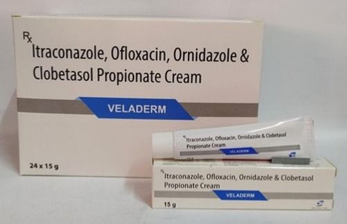 Itraconazole, Ofloxacin, Ornidazole & Clobetasol Propionate Cream