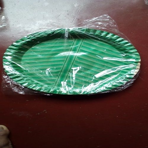 Paper Products Disposable Thali Banana Leaves Printed Party Paper Plates