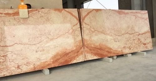 Rosso Satvario Marble Slabs For Flooring With 5-25mm Thickness And Polished Finish