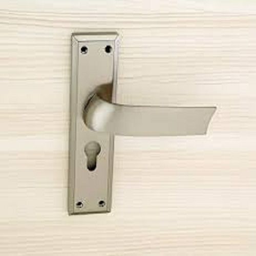 Aluminum Alloy Scratch Resistant Easy To Install Black Silver Finish Door Handle