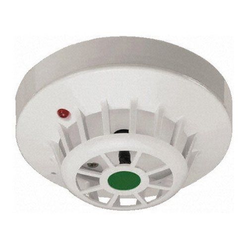 220 Volts Electric 55 Mm Height Plastic Wall Mount Fire Safety Heat Detector Application: Industrial