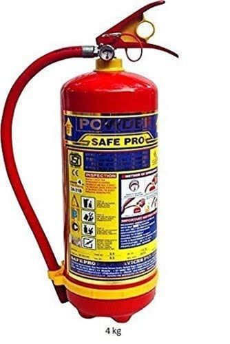 4 Kg Abc Type Dry Powder Refillable Pressure Stored Fire Extinguisher Application: Industrial