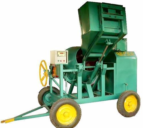 Green Cmhyd10/7 Low Maintenance Electric Engine Hydraulic Hopper Concrete Mixer