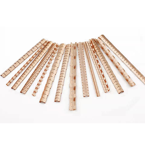 मानक लंबाई 417.5 और 0.05 से 0.089 मिमी मोटाई के साथ दोहरी स्लॉट श्रृंखला गैस्केट अनुप्रयोग: औद्योगिक