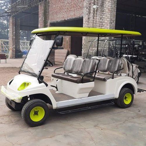 Maximum Speed 24 Km/hr Four Wheel Battery Operated Nine Seater Passenger Electric Golf Car