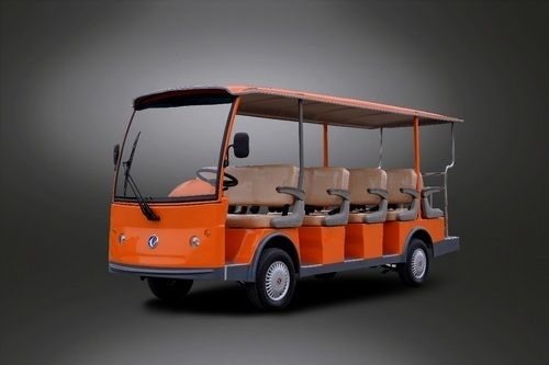 Maximum Speed 30 Kmhr Color Coated Battery Operated Fourteen Seater Sightseeing Bus (Eq8141)