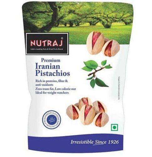 Organic Nutraj Ready To Eat Whole Iranian Roasted And Salted Pistachios (250G Pack)