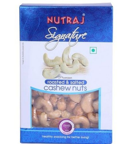 Nutraj Signature Ready To Eat Roasted And Salted Whole Cashew Nuts (200g Pack)
