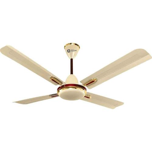 Orient 850rpm Quadro Ornamental Metallic Ivory Ceiling Fan, Sweep: 1200 mm