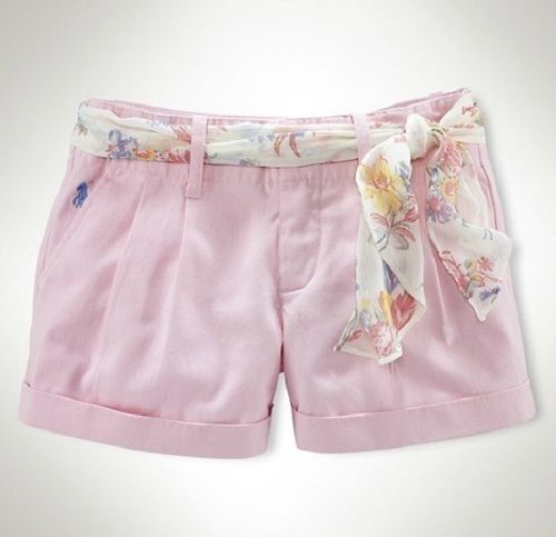 Pink Regular Fit Skin Friendly Casual Wear Breathable Ladies Plain Shorts Age Group: Adults