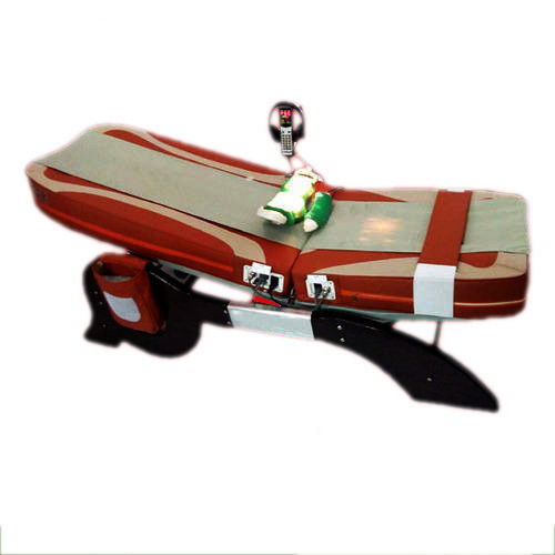 Portable, Adjustable and Electric Lift Jade Massage Bed for Acupuncture, Hot Stone Therapy