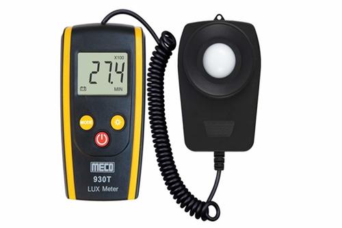 Portable Lux Meter With 1.5vx2 AAA Battery And Auto Power Off, Digital Display