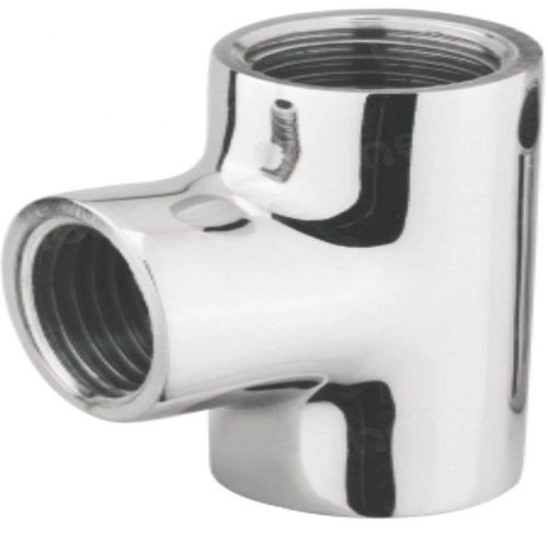 Silver Stainless Steel 3 Way Pipe Extension For Kitchen And Restroom Fittings