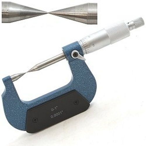 Stainless Steel Point Micrometer With Range 0-25mm And Graduation 0.01mm