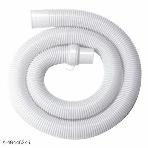 Round 1-2 Meter White Flexible Plastic Pipe Used In Wash Basin