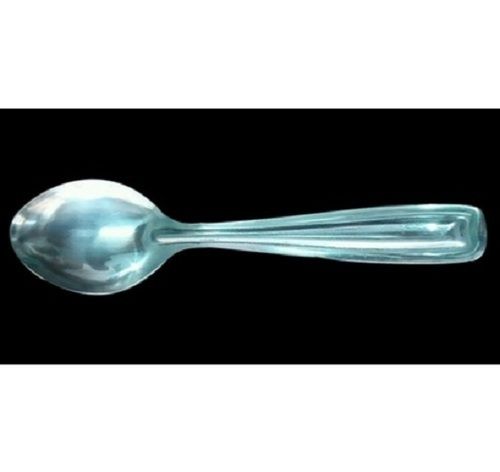 Polished 8 Inch Silver Stainless Steel Baby Spoon For Home, Hotel, Restaurant