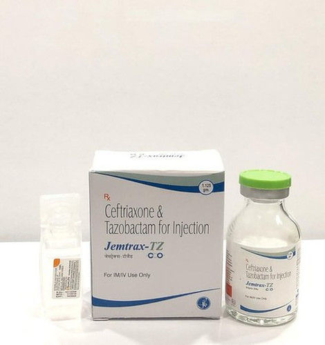 Liquid Ceftriaxone & Tazobactam Injection 