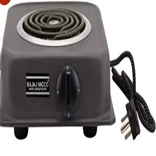 Manual High Warm Proficiency Bajaj Vacco Hot Plate 2000 Watt Long Body Electric Cooking Heater