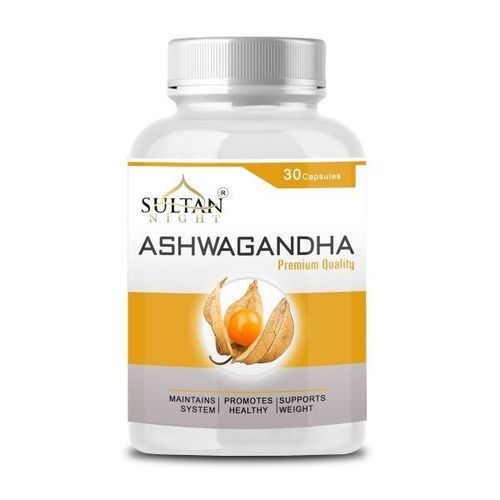 Improves Health No Side Effect Hygienic Prepared Sultan Night Ashwagandha Capsule Age Group: For Adults