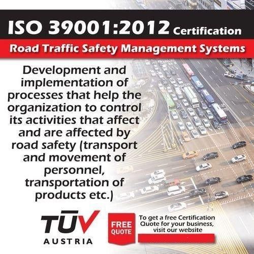 ISO 39001:2012 Certification Services