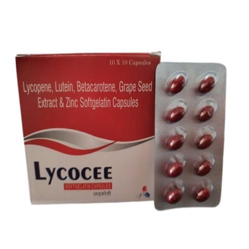 Lycocee Softgelatin Capsules Cool And Dry Place