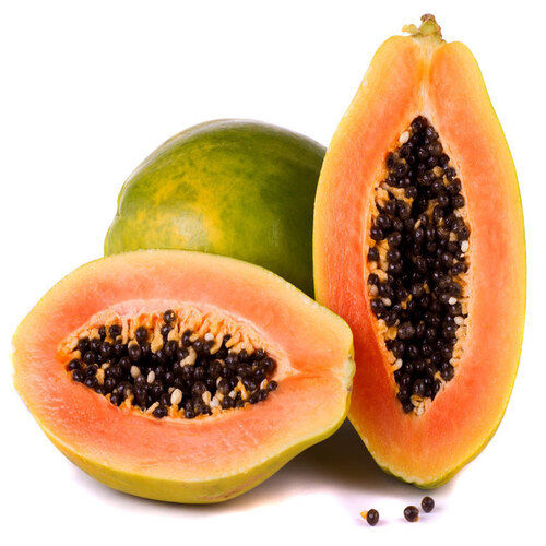 Maturity 100 Percent Easy to Digest Healthy Rich Delicious Natural Taste Organic Fresh Papaya