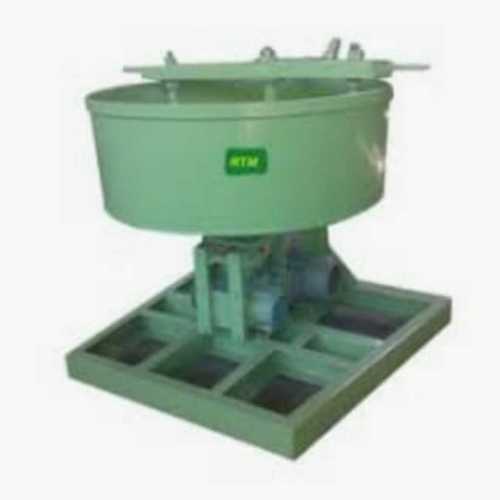 Green Pan Mixer For Mixing Raw Material Of Fly Ash, Cement, Dust, Concrete, Lime, Etc