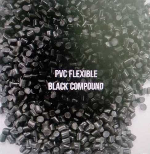 Radiation Resistant and Shock Resistant Black PVC Flexible Cable Compound 