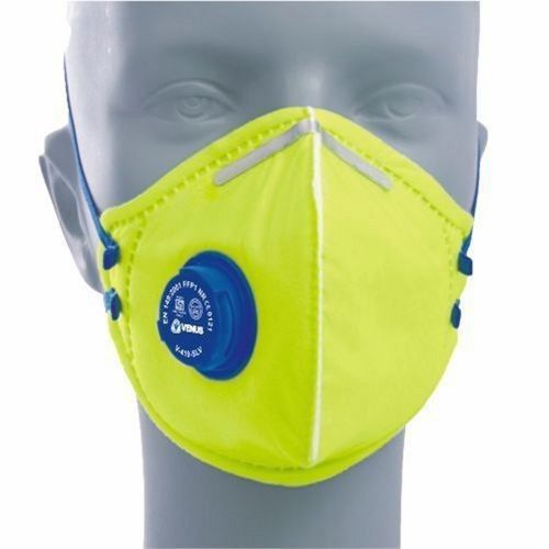 Venus V-410 V N95 Respiratory Face Mask With Adjustable Nose Clip And Exhalation Valve