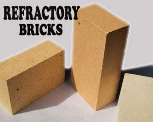 Acid-Resistant Yellow Rectangular Shape Heat Resistant Refractory Brick For Furnace Usage