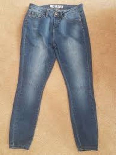 Blue Skin Friendly Regular Fit Casual Wear Ladies Plain Denim Jeans