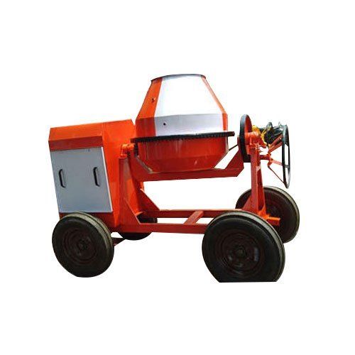 Color Coated Diesel Engine Mobile Cement Concrete Mixer (Drum Capacity 350 Ltr) Capacity: 350L Liter/Day