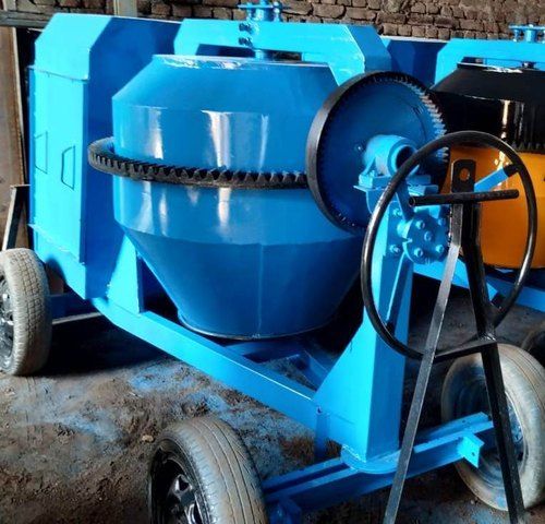 High Quality Color Coated Tilting Drum Concrete Mixture Machine (Output Capacity 560 Liters)