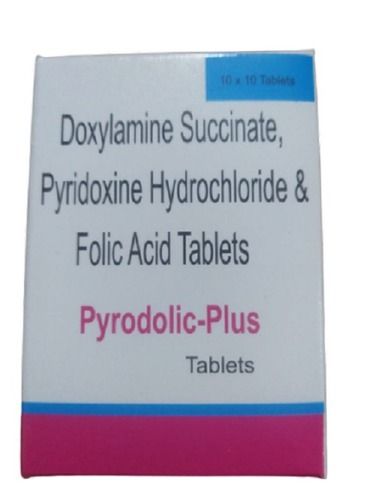 Doxylamine Succinate Pyridoxine Hydrochloride Folic Acid Tablets Cool And Dry Place