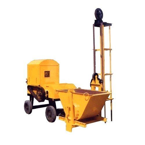 Long Working Life Sturdy Design Semi Automatic Concrete Lifting Machine Capacity: 500 Liter/Day